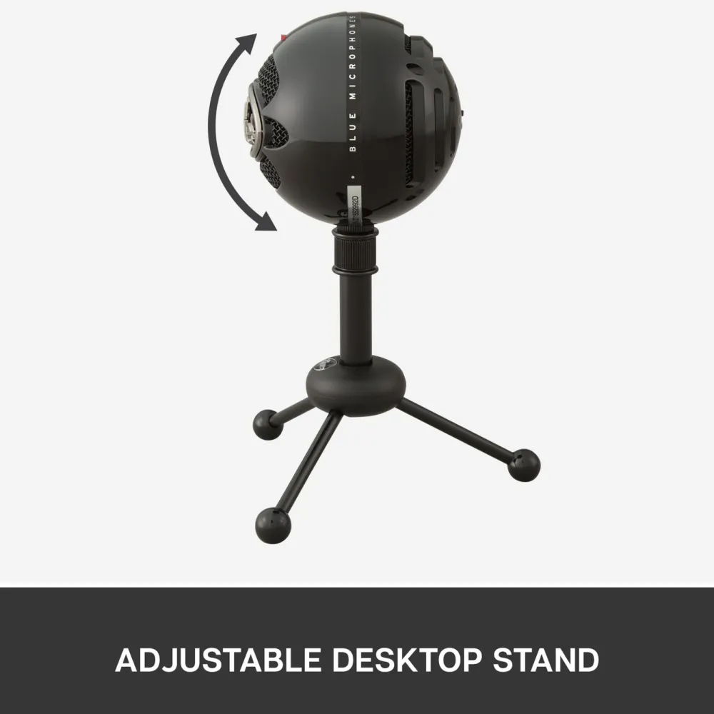 Logitech C Skjermbeskytter Og Deksel|Gamingskjermer|Blue Snowball USB-stereomikrofon Svart
