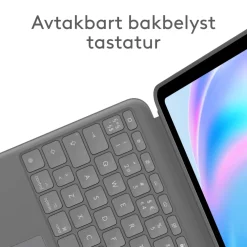 Logitech Tastatur|Ipad Og Tilbehør|Combo Touch for iPad Air 13''