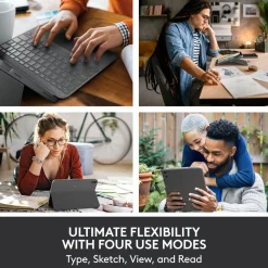 Logitech Ipad Og Tilbehør|Combo Touch Tastaturetui for iPad (10. gen) og iPad (A16)