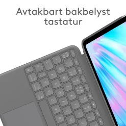 Logitech Tastatur|Ipad Og Tilbehør|Combo Touch til iPad Air 11'' (M2 og gen. 5)