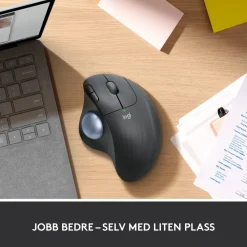 Logitech Datatilbehør|Datamus|Ergo M575 Trådløs datamus Svart