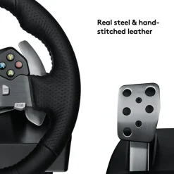 Logitech G Ratt Og Pedaler|920 Driving Force Ratt til Xbox og PC