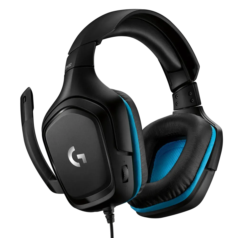Logitech G Gaming Hodetelefoner|432 Gamingheadset med surroundlyd