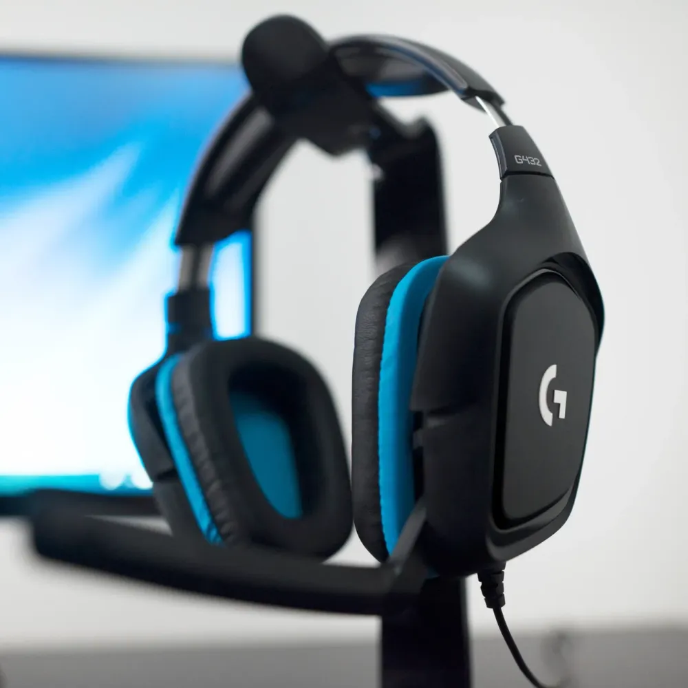 Logitech G Gaming Hodetelefoner|432 Gamingheadset med surroundlyd