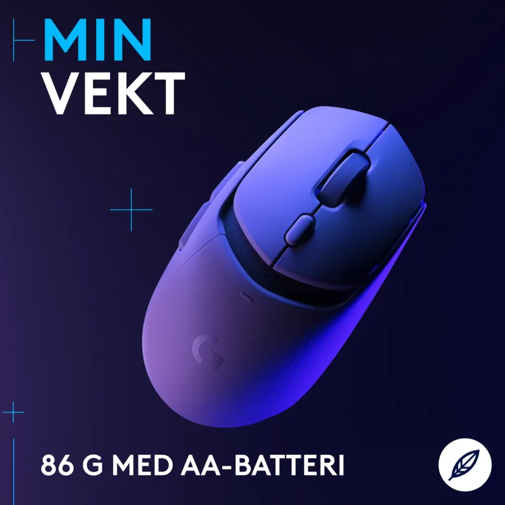 Logitech G Gaming Mus|Datamus|G309 Lightspeed Trådløs datamus