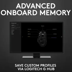 Logitech G Gaming Mus|Datamus|502 Hero Profesjonell gamingmus