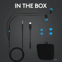 Logitech G Gaming Hodetelefoner|Hodetelefoner Og Hodesett|333 In-ear-gaminghodetelefoner Svart