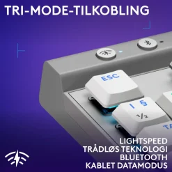 Logitech Tastatur|Gaming Tastatur|G515 Lightspeed TKL Trådløst gamingtastatur