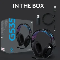 Logitech G Dataheadset|Gaming Hodetelefoner|535 Lightspeed Trådløst gamingheadset