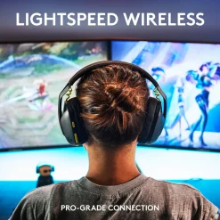 Logitech G Dataheadset|Gaming Hodetelefoner|435 Lightspeed Trådløst gamingheadset