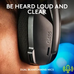 Logitech G Dataheadset|Gaming Hodetelefoner|435 Lightspeed Trådløst gamingheadset