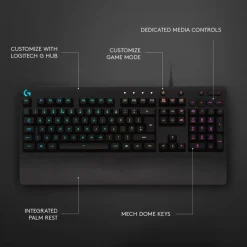 Logitech G Tastatur|Gaming Tastatur|213 Prodigy Gaming-tastatur