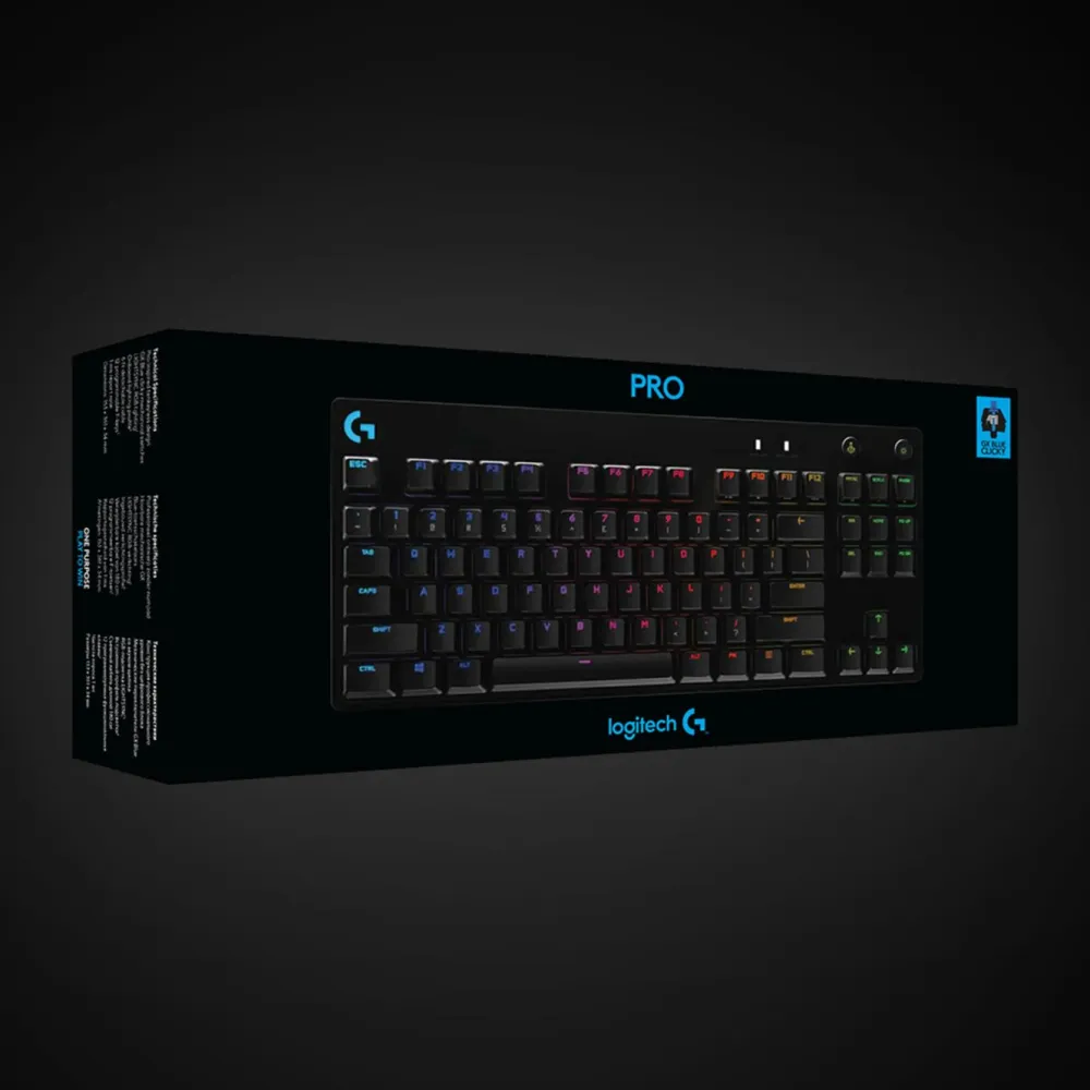 Logitech G Tastatur|Gaming Tastatur|Pro Mekanisk tastatur