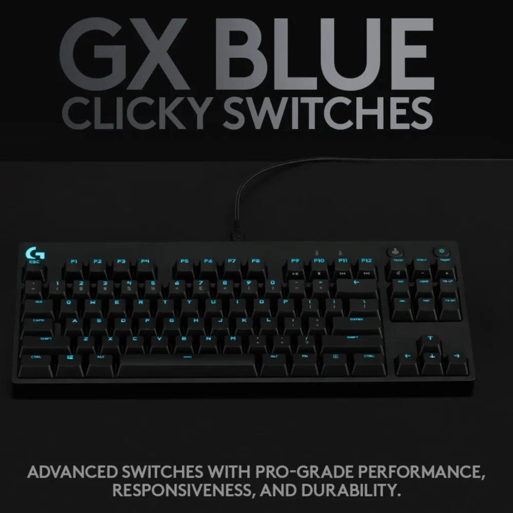 Logitech G Tastatur|Gaming Tastatur|Pro Mekanisk tastatur