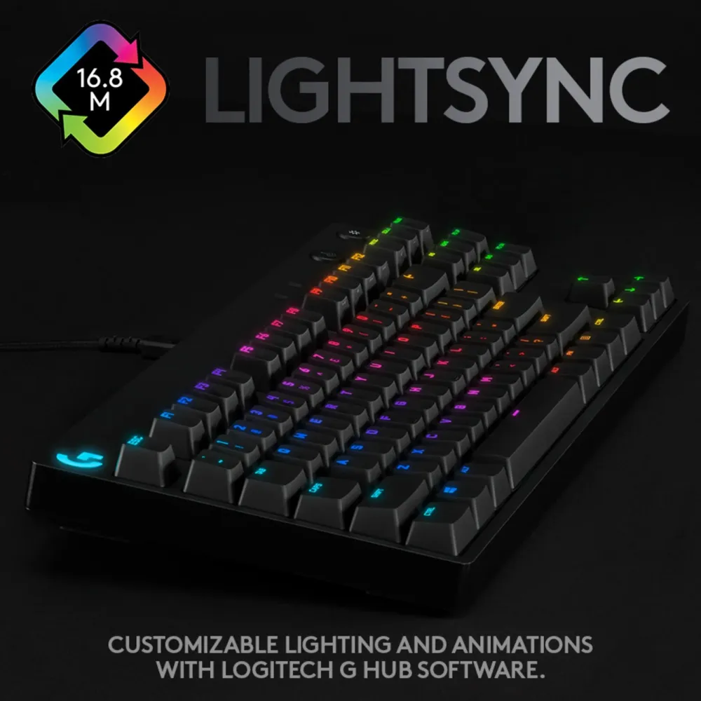 Logitech G Tastatur|Gaming Tastatur|Pro Mekanisk tastatur