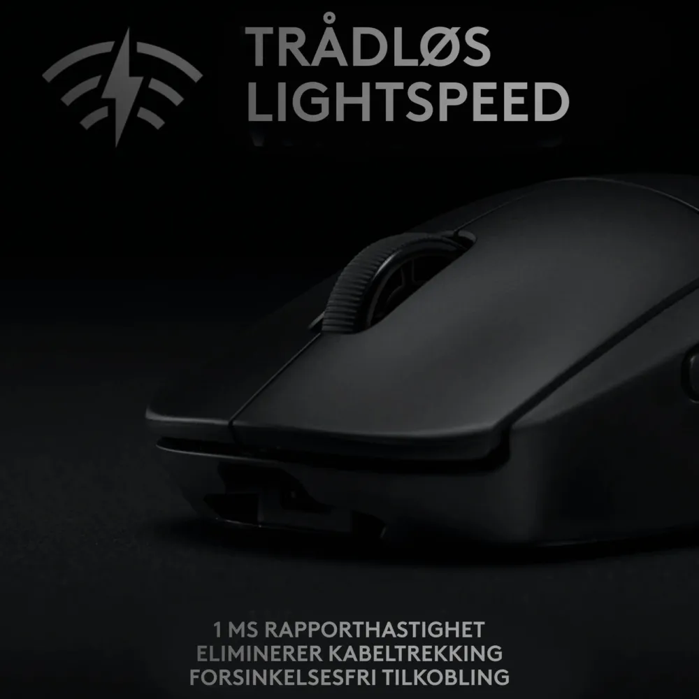 Logitech G Datamus|Skjermbeskytter Og Deksel|Pro Trådløs gaming-mus for proffene