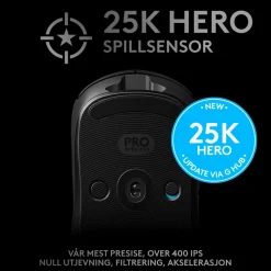 Logitech G Datamus|Skjermbeskytter Og Deksel|Pro Trådløs gaming-mus for proffene
