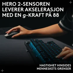 Logitech G Gaming Mus|Datamus|Pro 2 Trådløs gamingmus for proffer