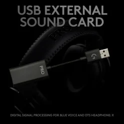 Logitech G Dataheadset|Gaming Hodetelefoner|Pro X Gaming-headset