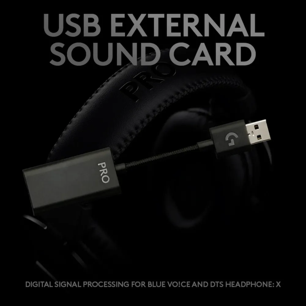 Logitech G Dataheadset|Gaming Hodetelefoner|Pro X Gaming-headset