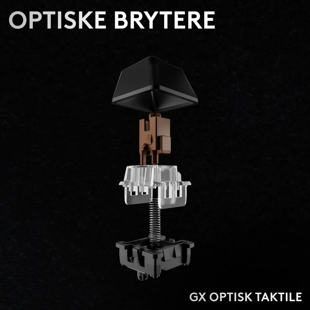 Logitech G Tastatur|Gaming Tastatur|PRO X 60 Lightspeed Trådløst gamingtastatur