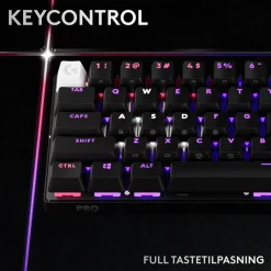 Logitech G Tastatur|Gaming Tastatur|PRO X 60 Lightspeed Trådløst gamingtastatur