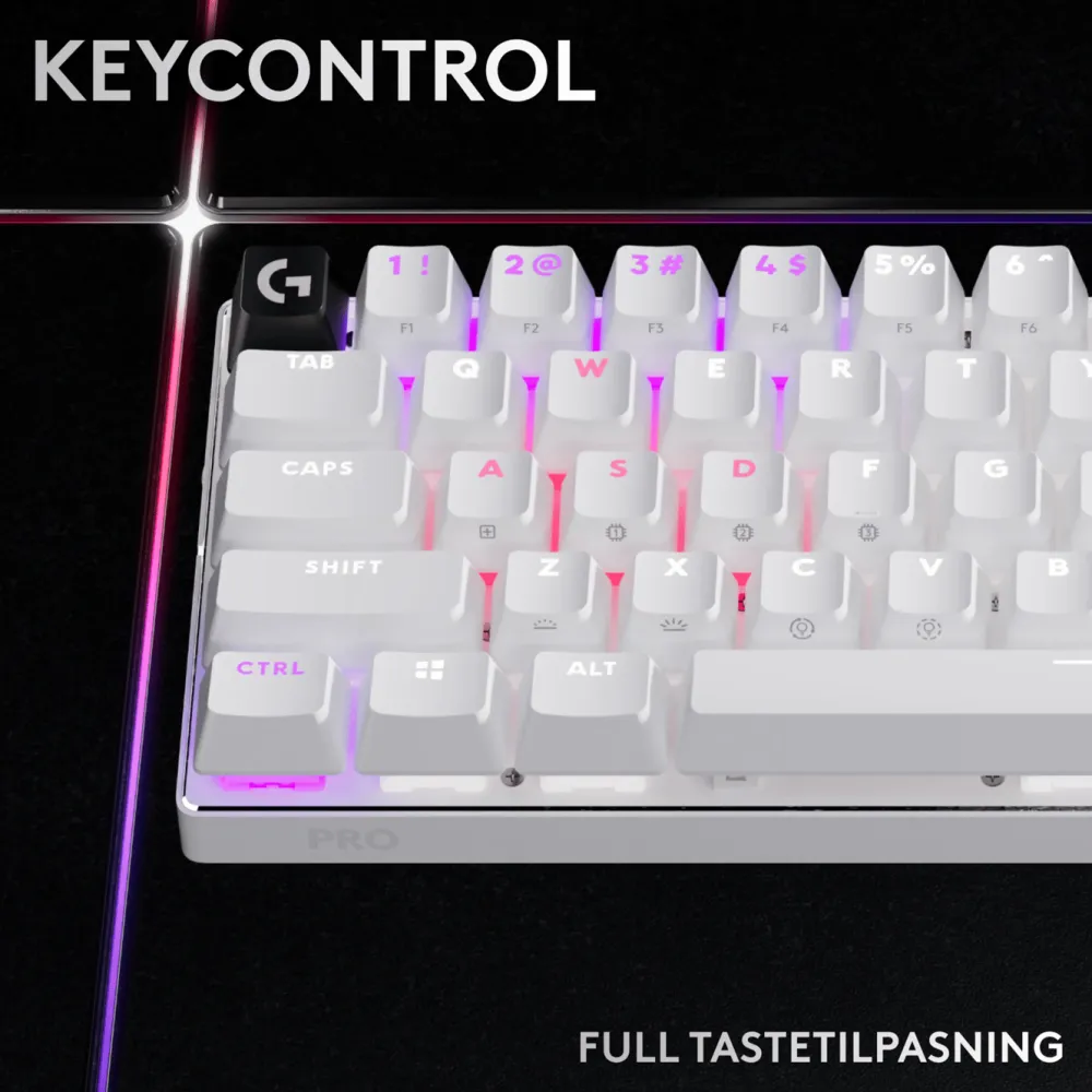 Logitech G Tastatur|Gaming Tastatur|PRO X 60 Lightspeed Trådløst gamingtastatur