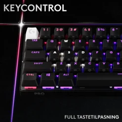 Logitech G Tastatur|Gaming Tastatur|PRO X 60 Lightspeed Trådløst gamingtastatur