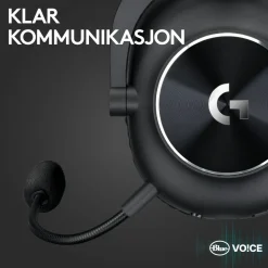 Logitech G Gaming Hodetelefoner|Pro X2 Lightspeed Trådløst headset