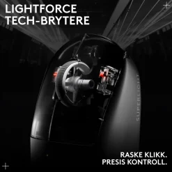 Logitech G Datamus|Skjermbeskytter Og Deksel|Pro X Superlight 2 Trådløs mus