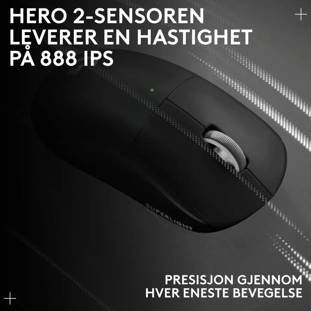 Logitech G Datamus|Skjermbeskytter Og Deksel|Pro X Superlight 2 Trådløs mus