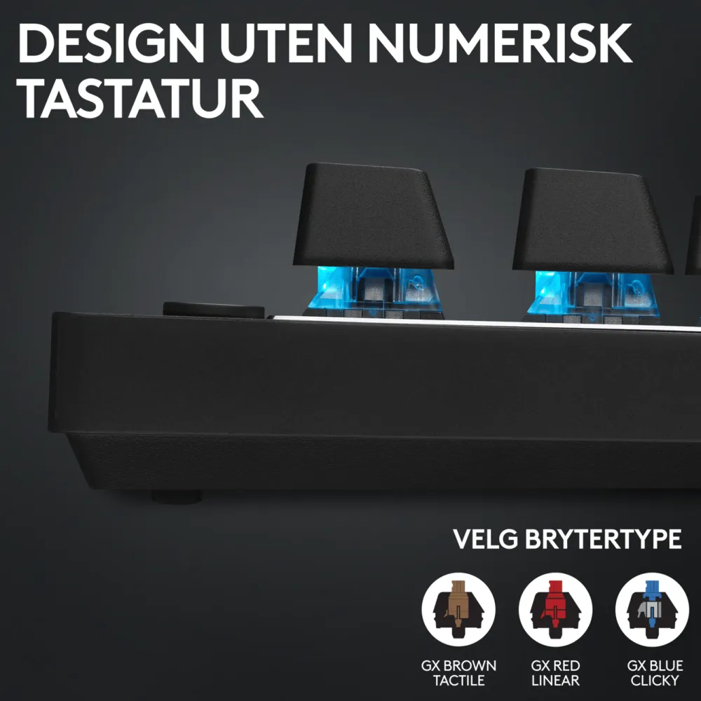 Logitech G Tastatur|Gaming Tastatur|Pro X TKL Lightspeed Gamingtastatur