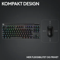 Logitech G Tastatur|Gaming Tastatur|Pro X TKL Lightspeed Gamingtastatur