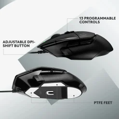 Logitech G Gaming Mus|Datamus|502 X Kablet gamingmus