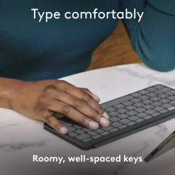 Logitech Tastatur|Gaming Tastatur|Keys-To-Go 2 Portabelt Bluetooth-tastatur