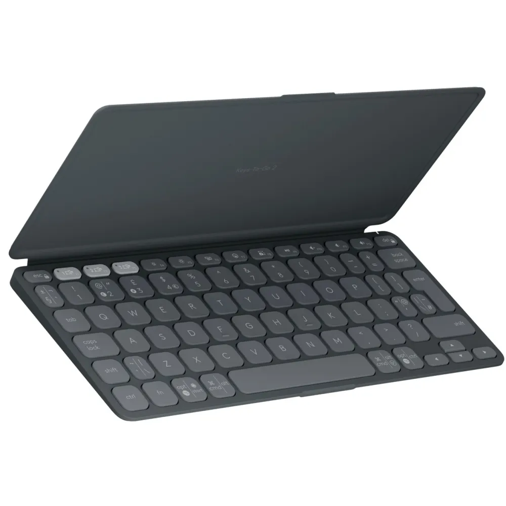Logitech Tastatur|Gaming Tastatur|Keys-To-Go 2 Portabelt Bluetooth-tastatur