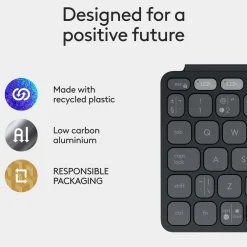 Logitech Tastatur|Gaming Tastatur|Keys-To-Go 2 Portabelt Bluetooth-tastatur
