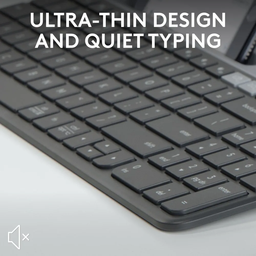Logitech Tastatur|Gaming Tastatur|K580 Slim Trådløst tastatur