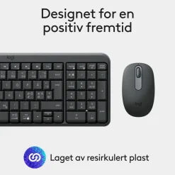 Logitech Tastatur|Gaming Tastatur|MK250 Trådløst tastatur med mus