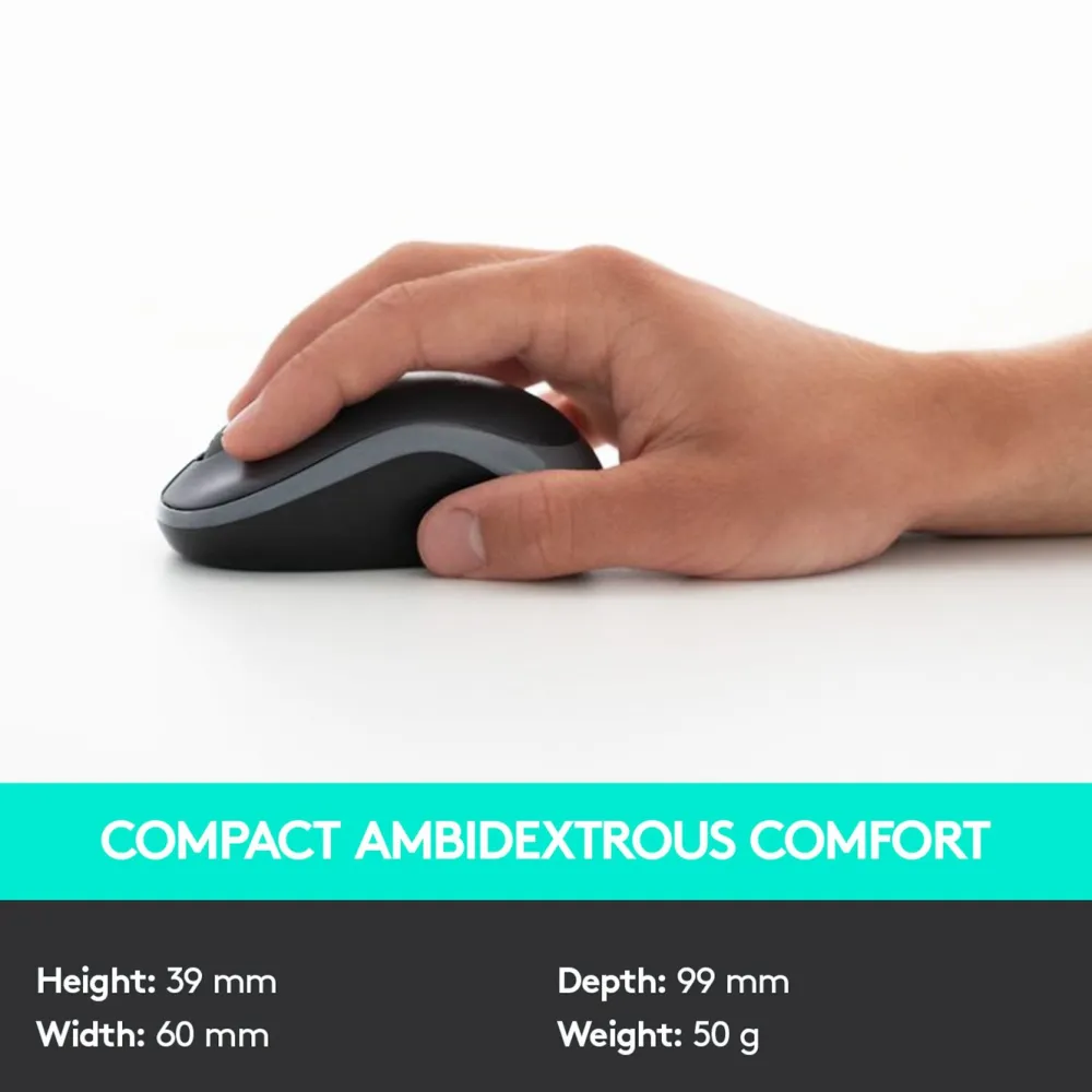 Logitech Tastatur|Gaming Tastatur|MK330 trådløst tastatur og mus