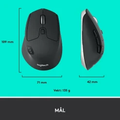 Logitech Datamus|M720 Trådløs datamus