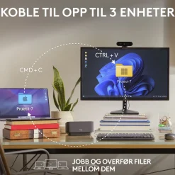 Logitech Datamus|MX Anywhere 3S Trådløs mus Graphite