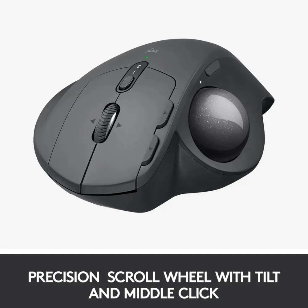 Logitech Datatilbehør|Datamus|MX Ergo Trådløs styrekule