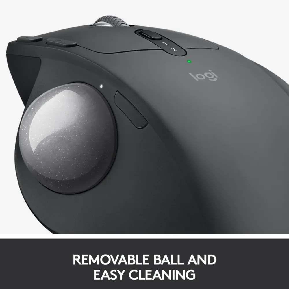 Logitech Datatilbehør|Datamus|MX Ergo Trådløs styrekule