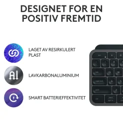 Logitech Lagring|Tegnebrett|MX Keys S Trådløst tastatur