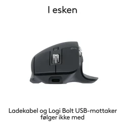 Logitech Datatilbehør|Ergonomi|Mx Master 3s Trådløs datamus