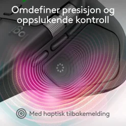 Logitech Datatilbehør|Ergonomi|MX Master 4 Trådløs ergonomisk mus Graphite
