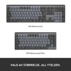 Logitech Tastatur|Gaming Tastatur|Mx Mechanical Mekanisk tastatur Brown Tactile Quiet
