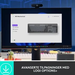 Logitech Tastatur|Gaming Tastatur|Mx Mechanical Mekanisk tastatur Brown Tactile Quiet