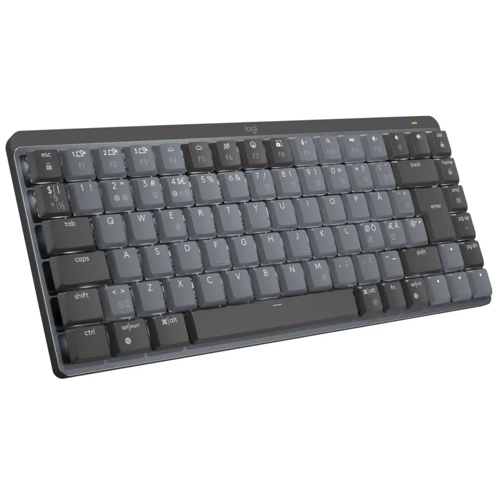 Logitech Lagring|Tegnebrett|Mx Mechanical Mini Trådløst mekanisk tastatur Brown Tactile Quiet